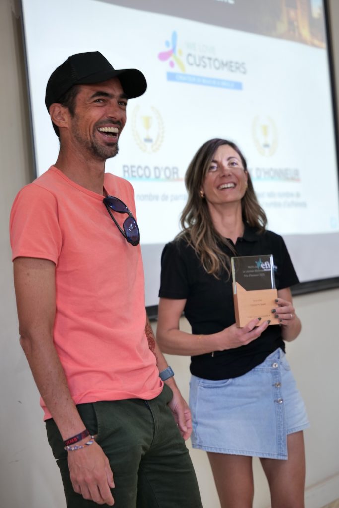 Remise prix d'honneur de la Reco d'Or Wefit.club Le Louroux Béconnais